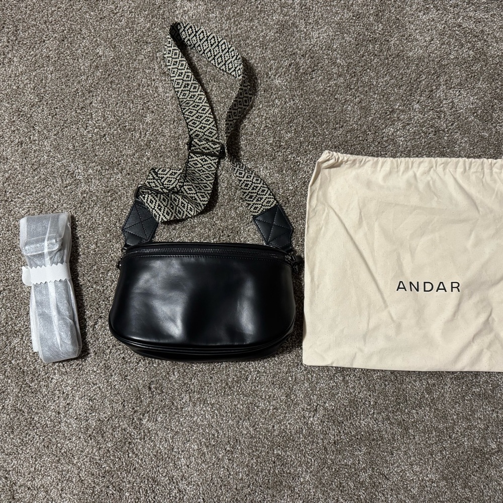 The Waymaker Black Crossbody Bag